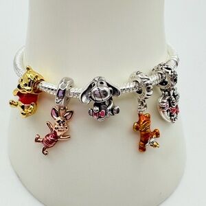 Pandora Disney Winnie the Pooh Charm Set 5 Charms